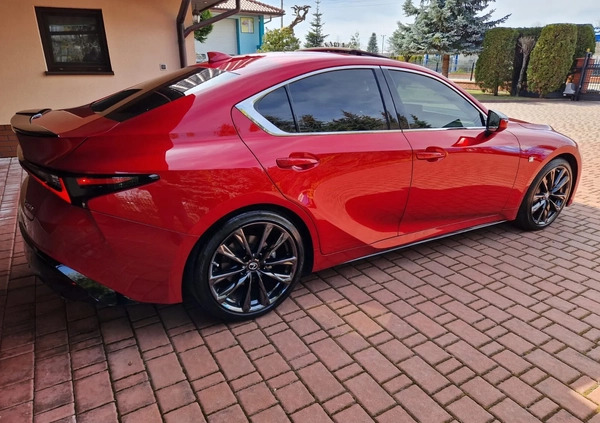 Lexus IS cena 246000 przebieg: 12485, rok produkcji 2021 z Tarnów małe 191